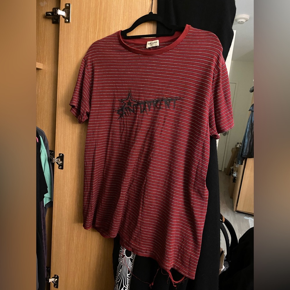 Saint Laurent Striped Tshirt